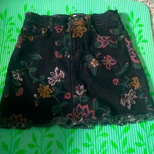 Floral skirt
